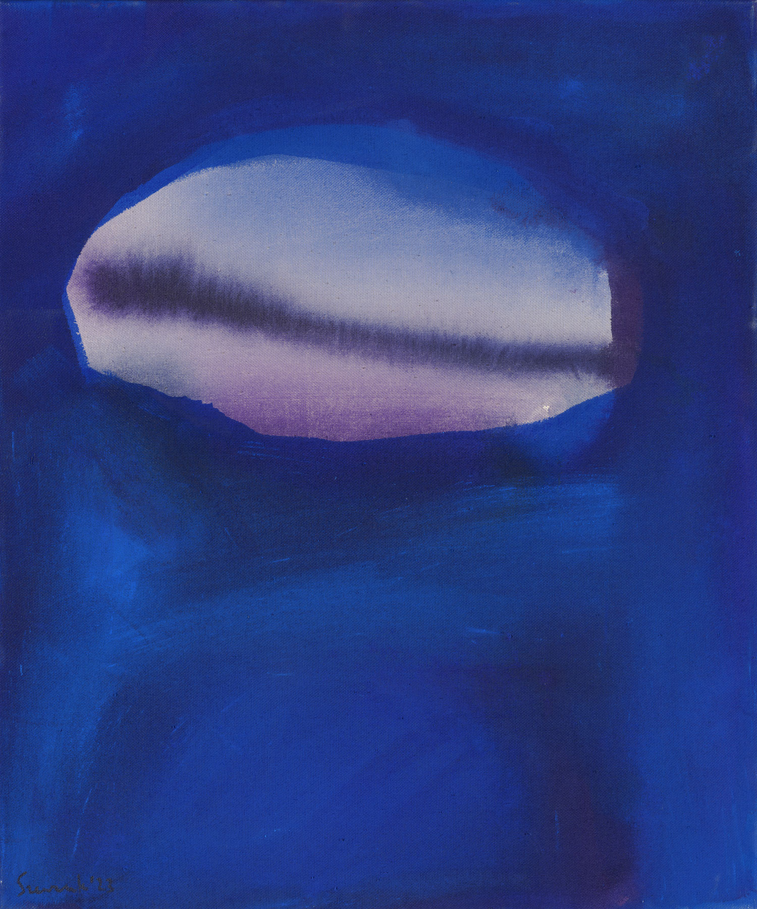 Story-about-the-Blue-from-2023-60×50-cm